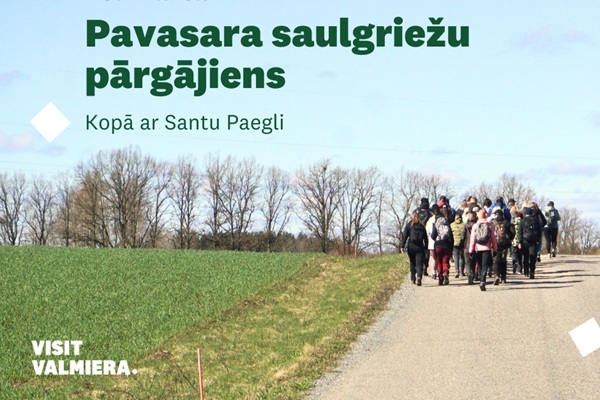 Pavasara saulgriežos uz Jaunkl