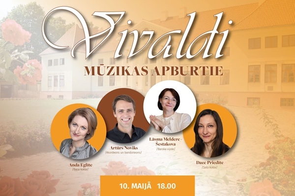 Durbes pilī notiks koncerts «Vivaldi mūzikas apburtie»