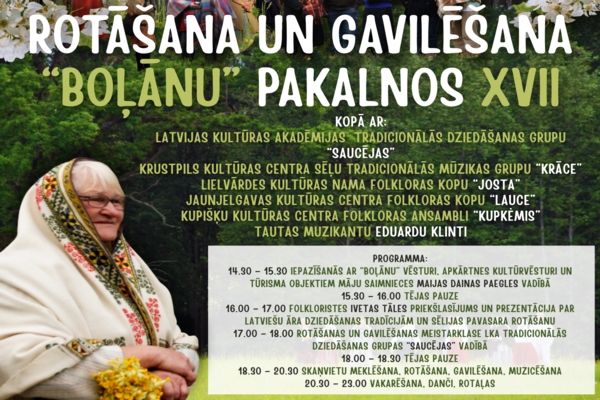 Jēkabpils novads: Rotāšana un gavilēšana Sēlpils pagasta “Boļānos” norisināsies jau 17. pavasari