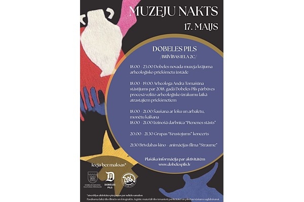 “Muzeju nakts 2025” Dobeles novadā