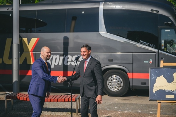 Atklāts jaunais «Lux Express» maršruts uz Klaipēdu