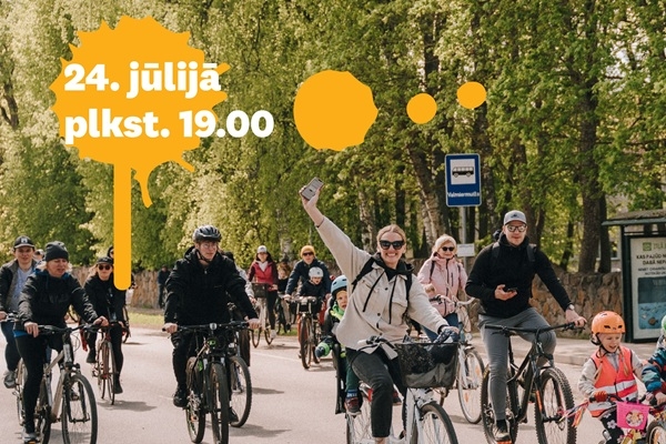 Aicina uz tematisku velobraucienu visai ģimenei pa