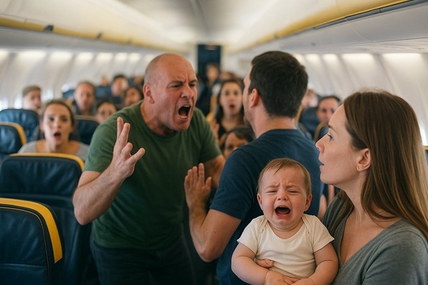 «Ryanair» reisā uz Lisabonu izceļas haoss raudoša 