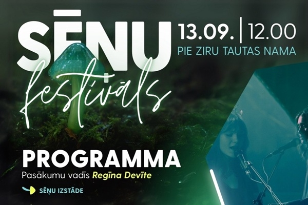 Zirās gaidāms Sēņu festivāls ar izstādēm, darbnīcā