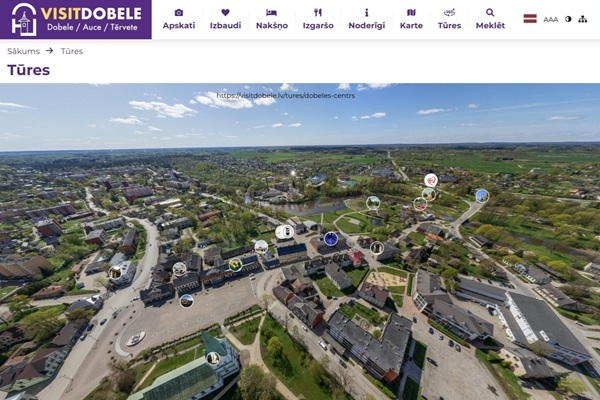 Atklāj Dobeles novadu no jebkuras vietas pasaulē! 