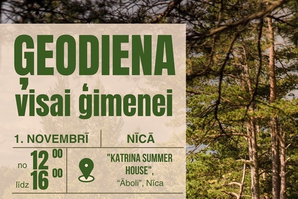 Ģeodiena Pūsēnu kalnā – 1. novembrī aicina uz Nīcu