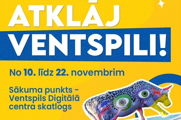 Interaktīvā veidā aicina iepazīt dažādus Ventspils