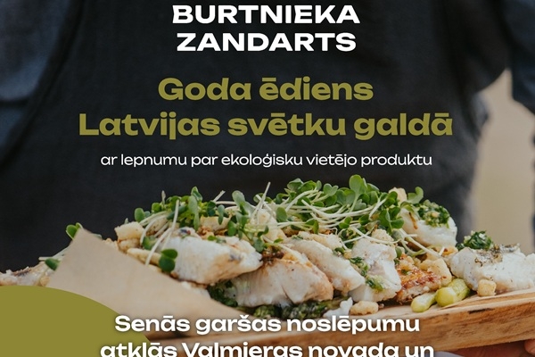 Burtnieka zandarts – goda ēdiens Latvijas svētku g