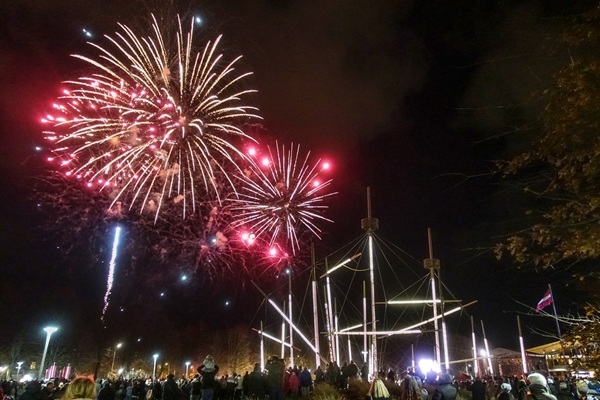 Valsts svētku koncerts Ventspilī «Baltas balsis La