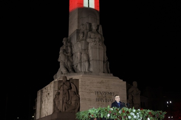 Valsts prezidenta Edgara Rinkēviča uzruna Latvijas