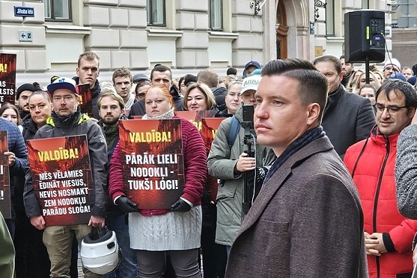 Protesta akcijās vienojas Baltijas valstu viesmīlī