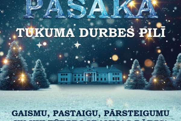 Ziemas pasaka Durbes pilī