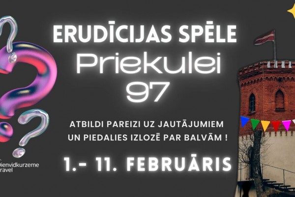 Erudīcijas spēle - PRIEKULEI 97