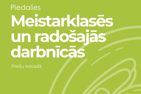 Meistarklases Preiļu novadā!