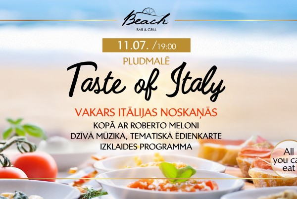 ROBERTO MELONI - baudi Itāliju Jūrmalā!