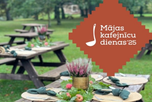 Mājas kafejnīcu dienas 2025
