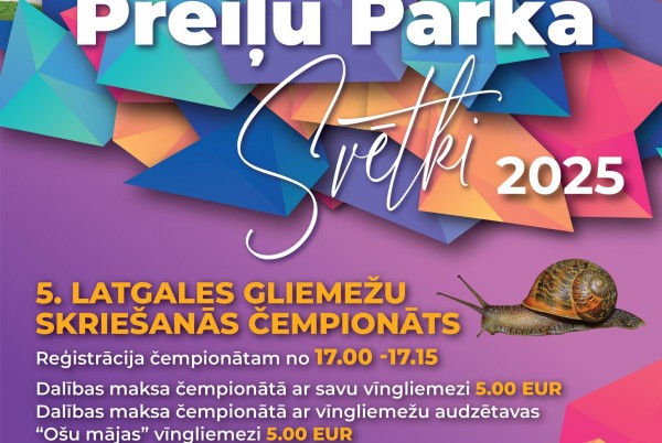 5. Latgales gliemežu skriešanās čempionāts
