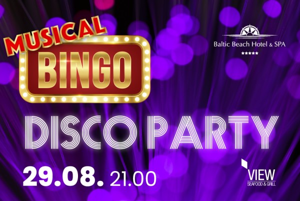 Muzikālais Bingo ar vērtīgām balvām!