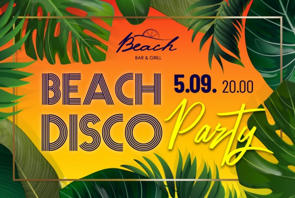 BEACH DISCO PARTY Jūrmalā