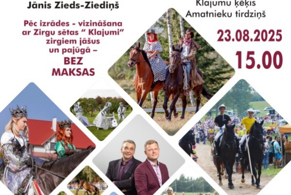 Zirgu un dabas izrāde 