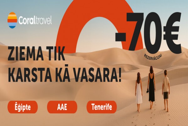 ZIEMAS CEĻOJUMS TEPAT AIZ STŪRA!