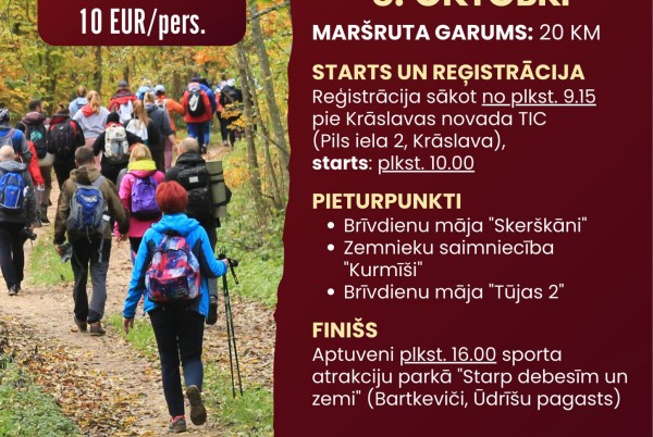 Rudens pārgājiens Krāslavas novadā