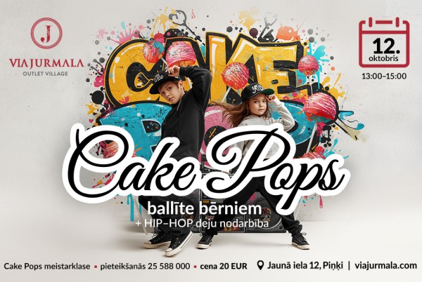 🧁Cake Pops ballīte bērniem! 