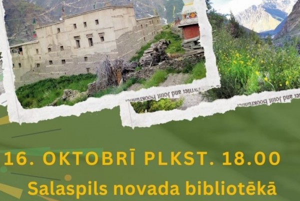 Indijas stāstu vakars Salaspils bibliotēkā