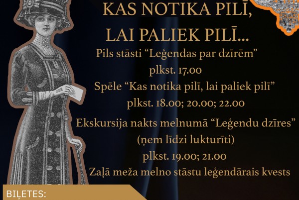 LEĢENDU NAKTS | Jaunmoku pilī