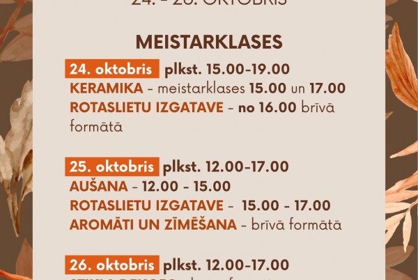 Krāslavas Amatniecības centrs gaida ciemos