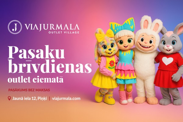 Pasaku brīvdienas outlet ciematā