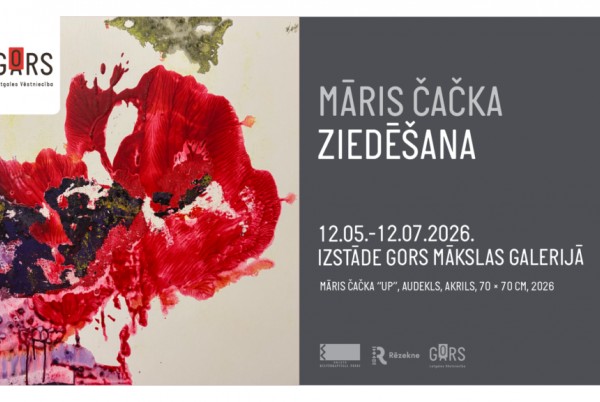 Māra Čačkas māksla atver sajūtas un klātbū