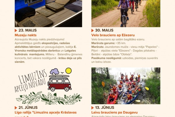 Lielākie pasākumi Krāslavas novadā