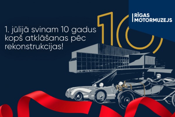 Svinam 10 gadus kopš rekonstrukcijas!