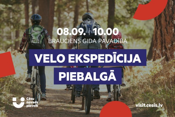 Velo ekspedīcija Piebalgā!