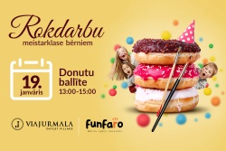 🍩 Donutu ballīte outlet ciematā! 