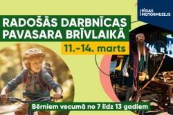 Radošs brīvlaiks Rīgas Motormuzejā