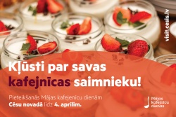 Kļūsti par savas kafejnīcas saimnieku! Cēsu TIC