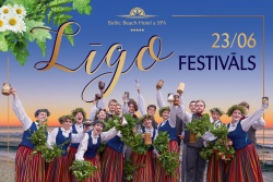 LĪGO FESTIVĀLS pludmalē Jūrmalā! 