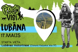 17. maijā - EJAM VISI! pārgājienā LUBĀNĀ Madonas TIC