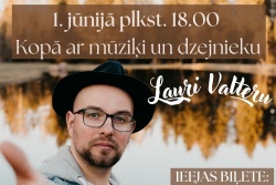Muzikāls vakars ar Lauri Valteru Tukuma TIC