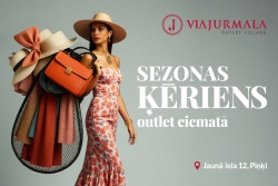Sezonas ķēriens outlet ciemata veikalos ViaJurmala
