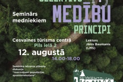Seminārs un izstāde medniekiem Cesvainē 