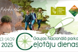 Māksla dabā: Gaujas Nacionālā parka Ceļotā