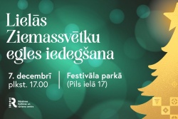 Lielās Ziemassvētku egles iedegšana 104415 Lielās Ziemassvētku egles iedegšana