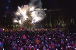 Egles iedegšanā Liepājā