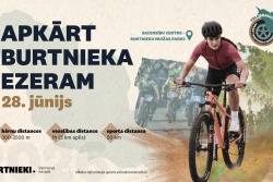 Velobrauciens apkārt Burtnieka ezeram