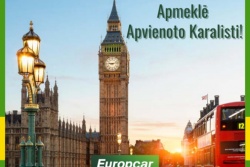 Atpūtas un ceļojumu piedāvājumi 16.03.2023 - 31.03.2023 Apmeklē Apvienoto Karalisti!  Europcar