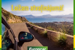 Laižam atvaļinājumā!  Europcar
