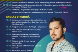 Atpūtas un ceļojumu piedāvājumi 08.06.2023 - 14.06.2023 Nedēļas nogalē tiksimies Skrīveros Aizkraukles novada TIC